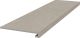 Ступень Kerama Marazzi KM6012G0201RGCF клееная фронтальная Касабланка HP серый светлый матовый обрезной 33x119.5x0,9