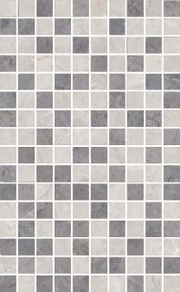 Плитка Kerama Marazzi MM6268A Декор Мармион серый мозаичный глянцевый 25x40x0,8