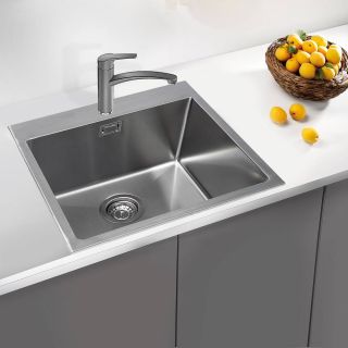 Кухонная мойка Grandex Aqua Elegance 50 400331 сатин Кухонная мойка Grandex Aqua Elegance 50 400331 сатин