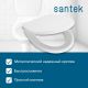 Сиденье Santek Анимо 1WH106897 быстрое снятие микролифт