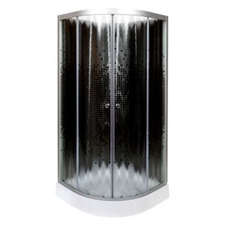 Душевая кабина Deto L 801 N с гидромассажем BLACK 100х100х200 см Душевая кабина Deto L 801 N с гидромассажем BLACK 100х100х200 см