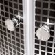 Душевая кабина Deto L 890 N без крыши BLACK 90х90х200 см Душевая кабина Deto L 890 N без крыши BLACK 90х90х200 см