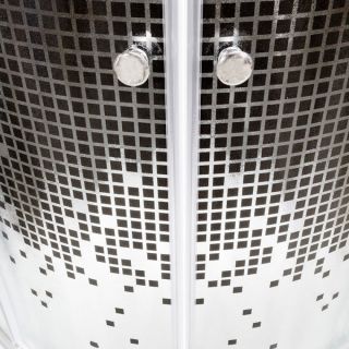 Душевая кабина Deto L 810 N с гидромассажем BLACK  100х100х200 см Душевая кабина Deto L 810 N с гидромассажем BLACK  100х100х200 см