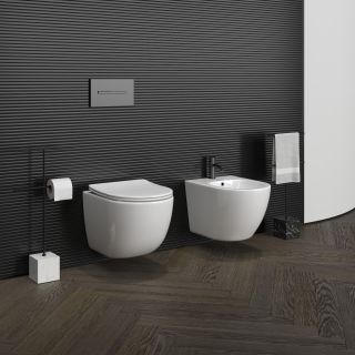 Биде подвесное Ceramica Nova Forma CN3010 белый Биде подвесное Ceramica Nova Forma CN3010 белый