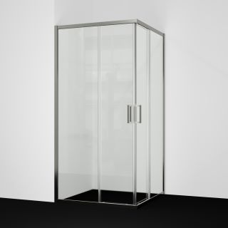 Душевой уголок WasserKRAFT Tauber 64S19 100x100 см профиль никель стекло прозрачное