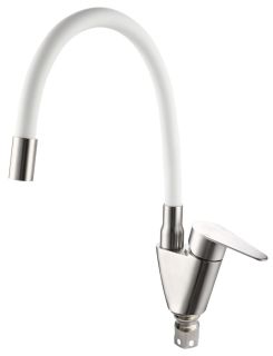 Смеситель для кухни РМС SUS126W-016F белый Смеситель для кухни РМС SUS126W-016F белый