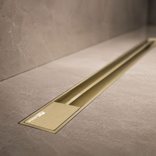 Душевой лоток WasserKRAFT Tauber 64D60BG 60 см золото матовое