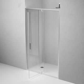 Душевая дверь в нишу Am.Pm Gem W90G-120-1P-MT 120 см хром матовый