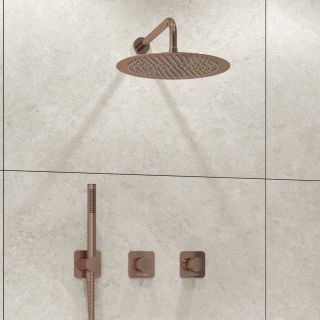 Душевой комплект WasserKRAFT Paar A8851.309.338.330.290.292.291 розовое золото