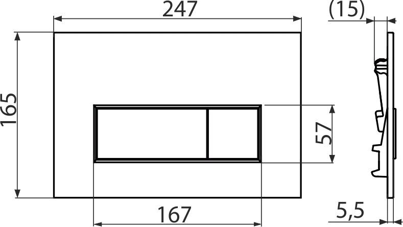 Инсталляция для унитаза Alcaplast AM101/1120-4:1 RU M578-0001 Инсталляция для унитаза Alcaplast AM101/1120-4:1 RU M578-0001