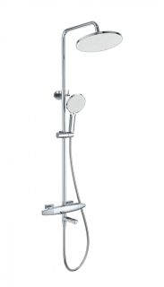 Душевая стойка Wonzon & Woghand Neo WW-B3035-A2-CR с термостатом хром Душевая стойка Wonzon & Woghand Neo WW-B3035-A2-CR с термостатом хром