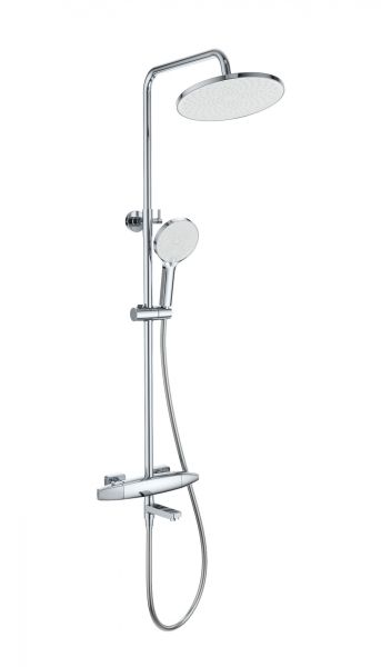 Душевая стойка Wonzon & Woghand Neo WW-B3035-A2-CR с термостатом хром Душевая стойка Wonzon & Woghand Neo WW-B3035-A2-CR с термостатом хром