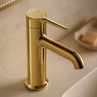 Смеситель для раковины WasserKRAFT Rhein 9903PG золото