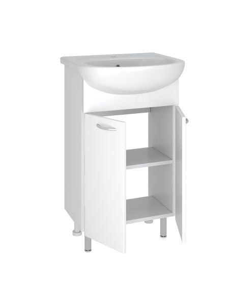Тумба под раковину Runo  (под умывальник Уют 50) Уют 50 (00000000065)