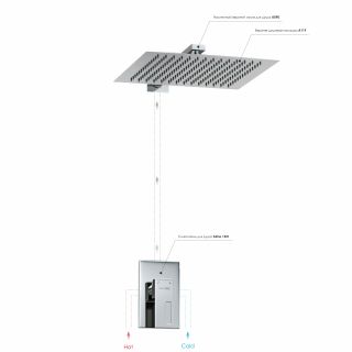 Душевой комплект WasserKRAFT Alme A12119 хром