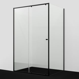 Душевой уголок WasserKRAFT Dill 61S34 130x100 см профиль чёрный матовый стекло прозрачное