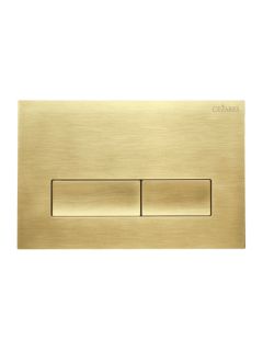 Кнопка смыва Cezares Движение (Slider) SLIDER-BTN-BORO брашированное золото