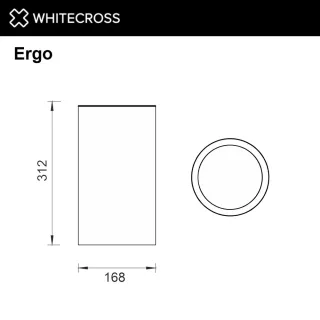 Мусорное ведро Whitecross Ergo ER2291GLB 4 л брашированное золото