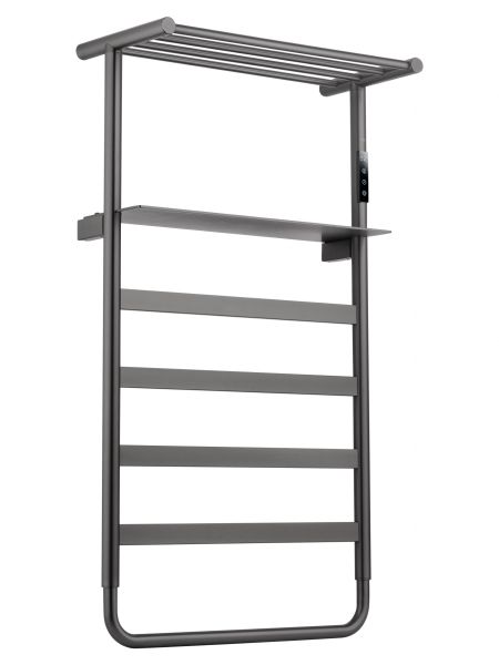 Полотенцесушитель электрический Wonzon & Woghand D?sseldorf WW-A208-GM 47x86 см тёмный графит
