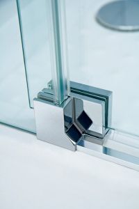 Душевая дверь в нишу CEZARES SLIDER-B-1-80/90-BR-Cr