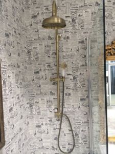 Душевая стойка Boheme Medici бронза 401