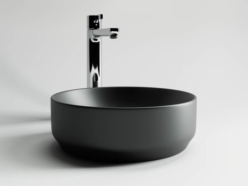 Раковина Ceramica Nova Element CN6007 36см чёрный матовый