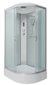 Душевая кабина Niagara NG-33194-14LP 110x90см серебро/матовое
