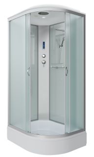 Душевая кабина Niagara NG-33194-14LP 110x90см серебро/матовое