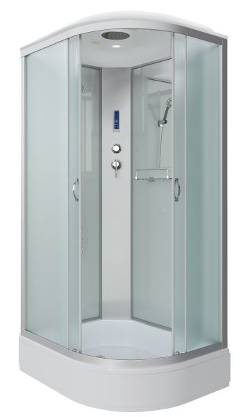 Душевая кабина Niagara NG-33194-14LP 110x90см серебро/матовое
