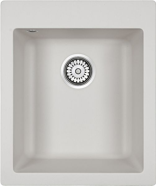 Мойка кухонная Paulmark Kante PM104249-WH белый Мойка кухонная Paulmark Kante PM104249-WH белый