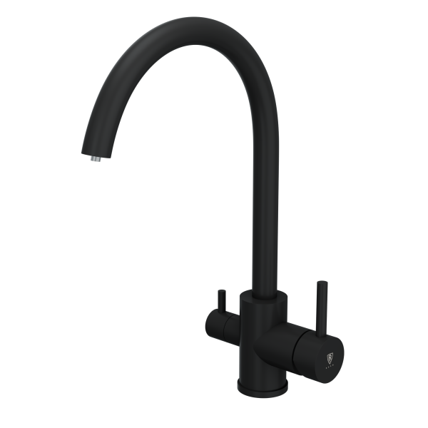 Смеситель для кухонной мойки с фильтром RUSH (SUS9035-37Black) Смеситель для кухонной мойки с фильтром RUSH (SUS9035-37Black)