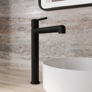 Смеситель для раковины IDDIS Эйгер (Aiger) AIGBL01i01 чёрный матовый
