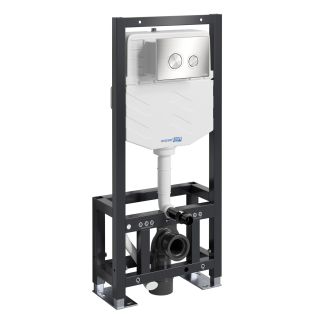 Система инсталляции для унитазов WasserKRAFT Dill 61TLT.010.ME.BN01 с кнопкой смыва