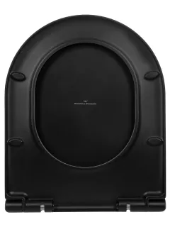 Сиденье для унитаза Wonzon & Woghand WW-S2210-MB чёрный матовый
