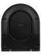 Сиденье для унитаза Wonzon & Woghand WW-S2210-MB чёрный матовый