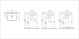 Полупьедестал Am.Pm Inspire C504970WH