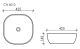 Раковина Ceramica Nova Element CN6010 42см белый Раковина Ceramica Nova Element CN6010 42см белый