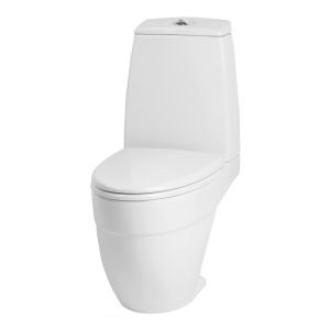 Унитаз напольный компактный Am.pm Bliss L C538607SC с микролифтом