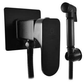 Гигиенический душ со смесителем Rav Slezak Yukon YU147/1CMAT черный Гигиенический душ со смесителем Rav Slezak Yukon YU147/1CMAT черный