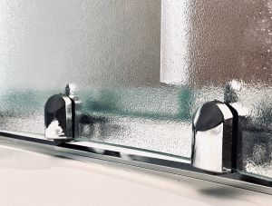 Душевая кабина Royal Bath BK стекло матовое 90x90см RB90BK1-M-CH-EL