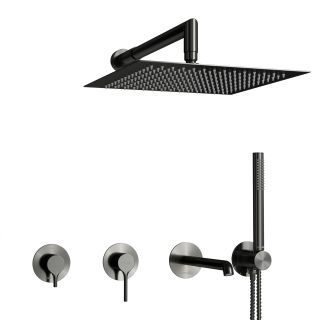 Душевой комплект WasserKRAFT Rhein 9951.99DVR3.019.118.444.010.137.443GR графит