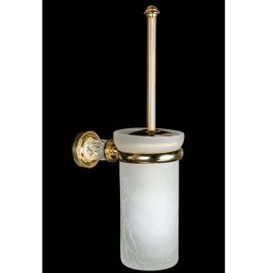 Щётка для туалета Boheme Murano Crystal золото 10913-CRST-G
