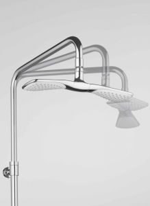 Душевая стойка Kludi Fizz с термостатом хром 6709105-00