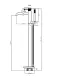 Смеситель для ванны и душа Milleau Tissage  ML0500BK.BD-CR хром