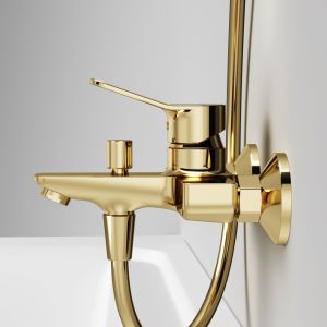 Смеситель для ванны AM.PM  X-Joy F85A10099 золото