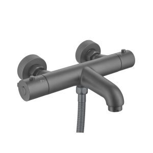 Смеситель для ванны Aquatek Вега AQ1043BGM оружейная сталь