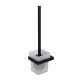 Ёршик для унитаза Cezares Движение (Slider) SLIDER-TBS-V-NOP чёрный матовый