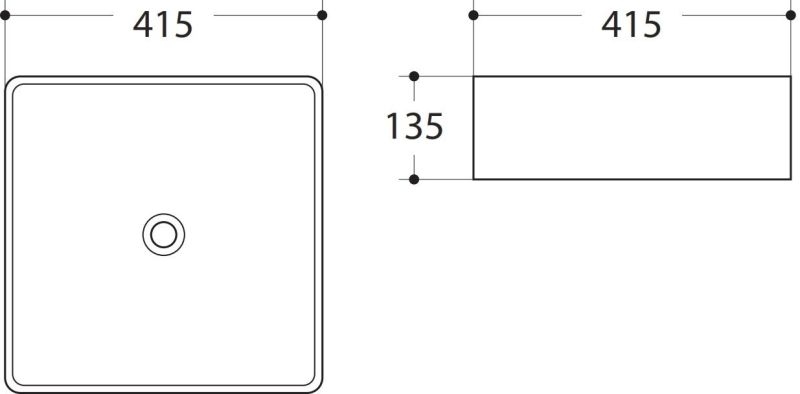 Раковина Art&Max 41см белый AM-7050-D Раковина Art&Max 41см белый AM-7050-D