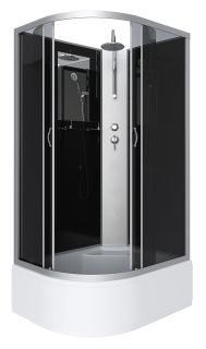 Душевая кабина Niagara NG-2510-14RBKT 120x80см серебро/тонированное