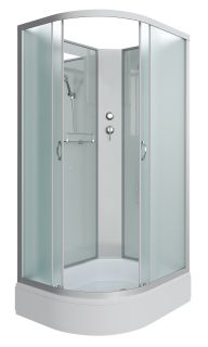 Душевая кабина Niagara NG-33394-14RBK 130x90см серебро/матовое Душевая кабина Niagara NG-33394-14RBK 130x90см серебро/матовое